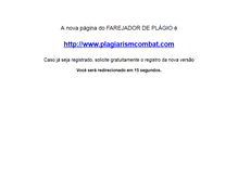 Tablet Screenshot of farejadordeplagio.com.br